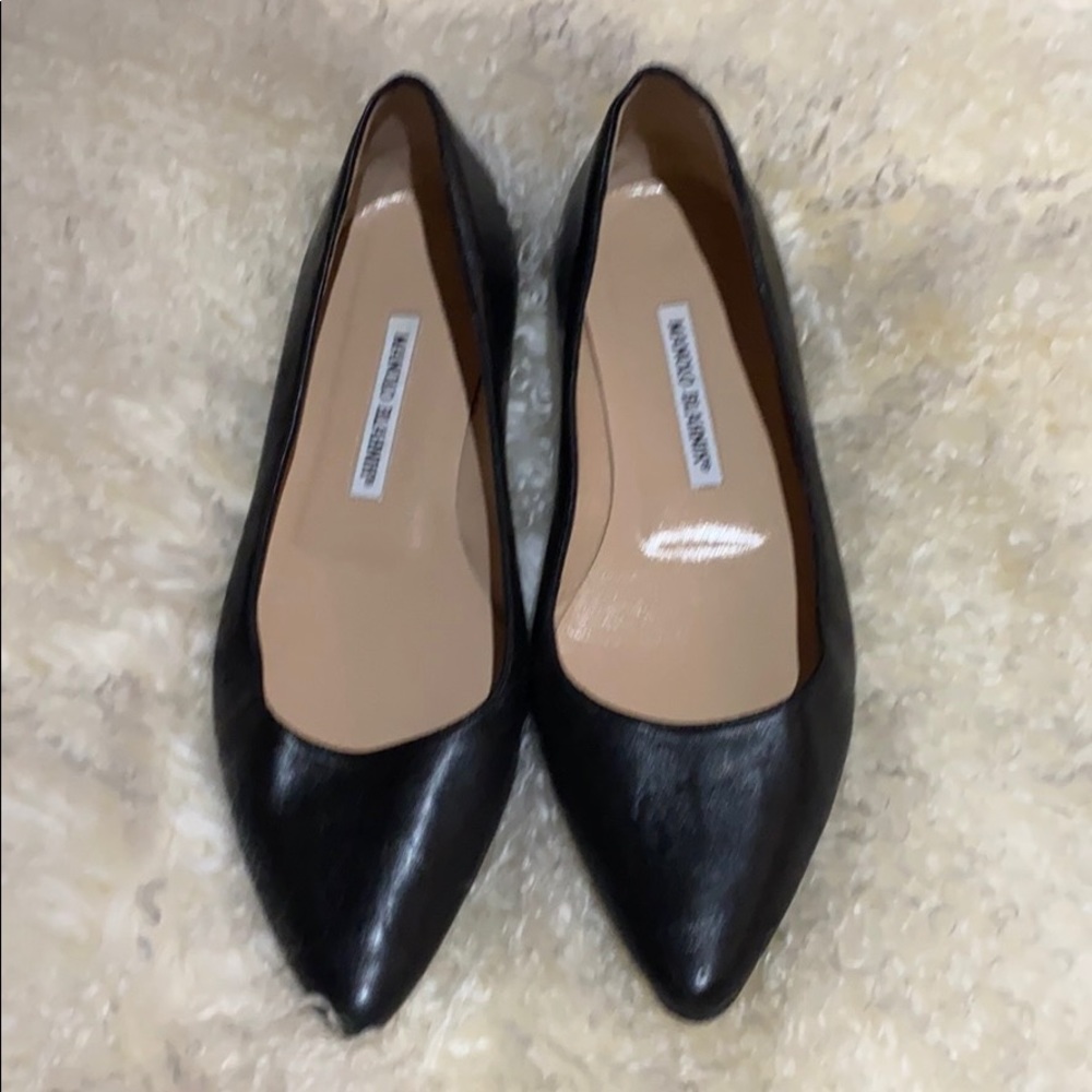 Manolo Blahnik flats